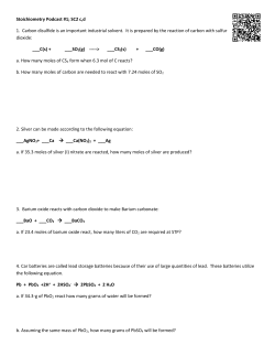 problem set - Pedersen Science