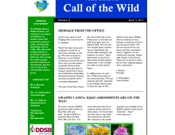 Call of the Wild - Durham District School Board