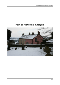 Stalbridge Historic Characterisation Report.pub