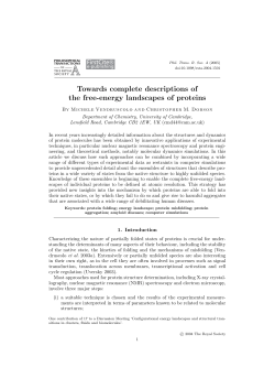 Towards complete descriptions of the free