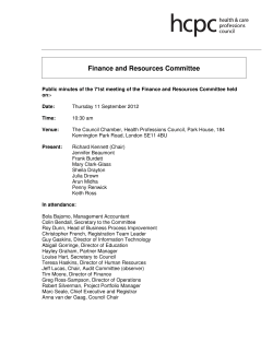Finance and Resources minutes September 2012