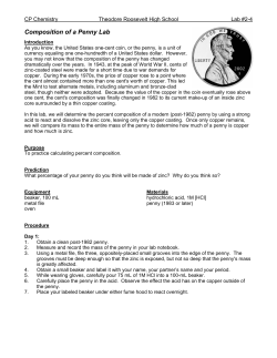 2-4 Composition of a Penny Lab fy11