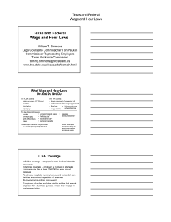 Powerpoint - Texas Association of School Personnel Administrators