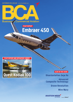 PILOT REPORT Embraer 450