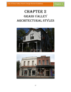 Chapter Two - Architectural Styles