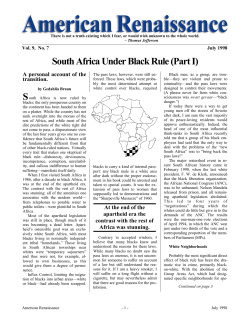 &yuml;&thorn;A m e r i c a n   R e n a i s s a n c e , J u l y   1 9 9 8