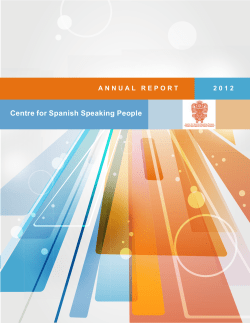 Centre for Spanish Speaking People