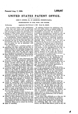 Stabilization of oils, fats, and waxes
