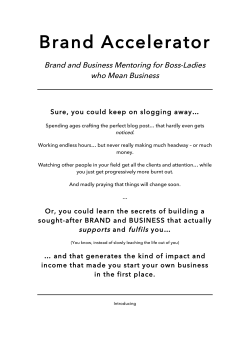 Brand Accelerator - Ellissa Jayne Creative