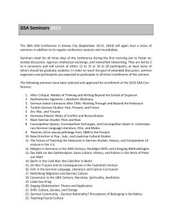 Black German Studies Then and Now