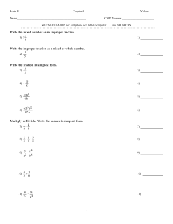 Math 38 Chapter 4 Yellow