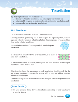 Tessellation - e