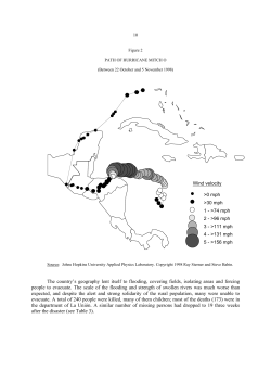 EL SALVADOR: ASSESSMENT OF THE DAMAGE CAUSED