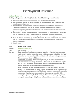 Employment Resource