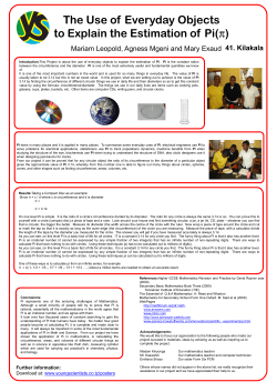 Pi - Young Scientists Tanzania