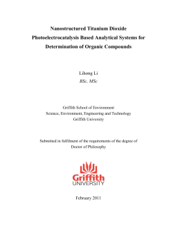 Thesis - Griffith University