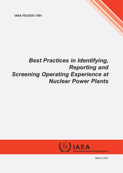 Best Practices in Identifying, Reporting and