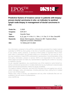 Predictive factors of invasive cancer in patients with biopsy