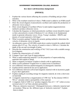 (PHYSICS) 1 Explain the various factors affecting the acoustics of