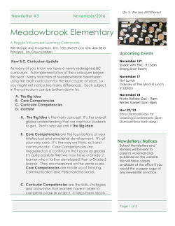 Nov 2016 Newsletter
