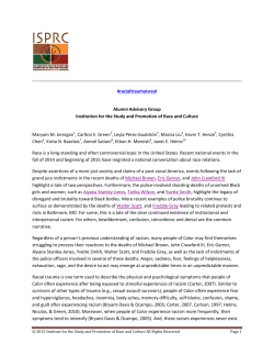 Racial Trauma - Boston College Home Page