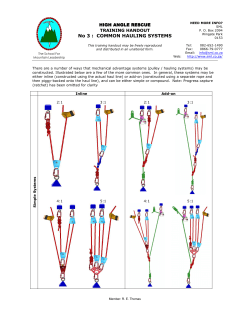 No 3 : COMMON HAULING SYSTEMS