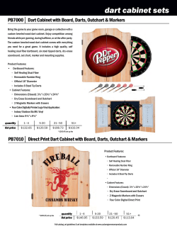 dart cabinet sets - Custom Game Room Products