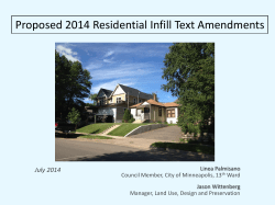 July 16, 2014, Public Open House