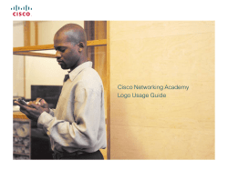 Cisco Networking Academy Logo Usage Guide