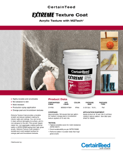 Texture Coat - CertainTeed