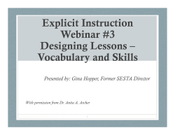 Presentation Slides