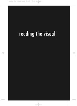 Reading the Visual