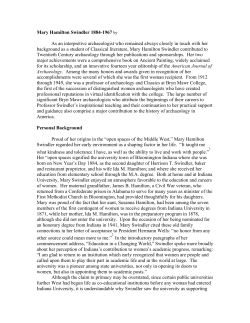 Mary Hamilton Swindler 1884-1967 by