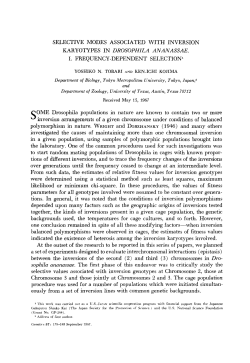 SELECTIVE MODES ASSOCIATED WITH INVERSION