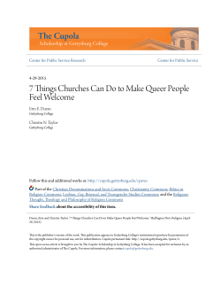 7 Things Churches Can Do to Make Queer People Feel Welcome