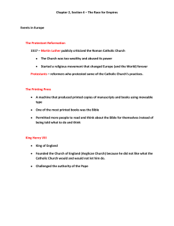 Chapter 2, Section 4 &ndash; The Race for Empires Events