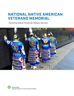 national native american veterans memorial