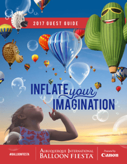 2017 Guest Guide - Albuquerque International Balloon Fiesta