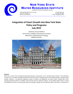 Smart Growth Public Infrastructure Policy Act