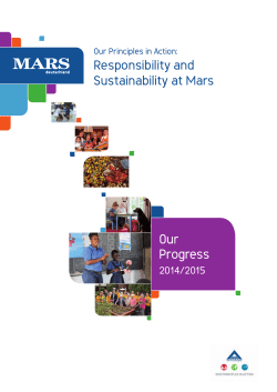 Our Progress - Mars, Incorporated