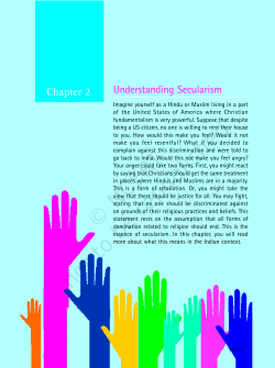 Chapter 2 Understanding Secularism