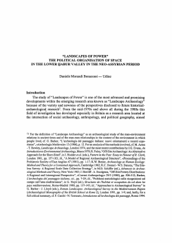 Landscapes of Power.