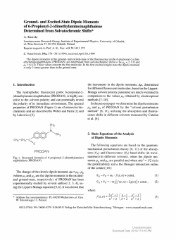 Ground- and Excited-State Dipole Moments of 6