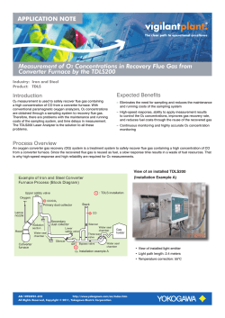 Measurement of O2 Concentrations in Recover Flue Gas from