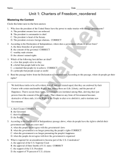 Unit 1: Charters of Freedom_reordered