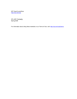 21L.421 Comedy - Semantic Scholar