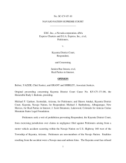 SC-CV-07-10 - Navajo Courts