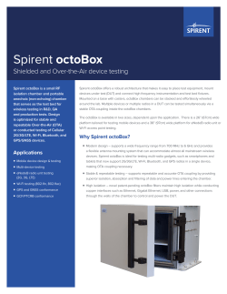 Spirent octoBox
