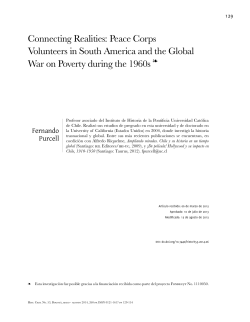 Connecting Realities: Peace Corps Volunteers in South America