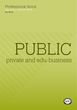 PUBLIC, private and edu-busines